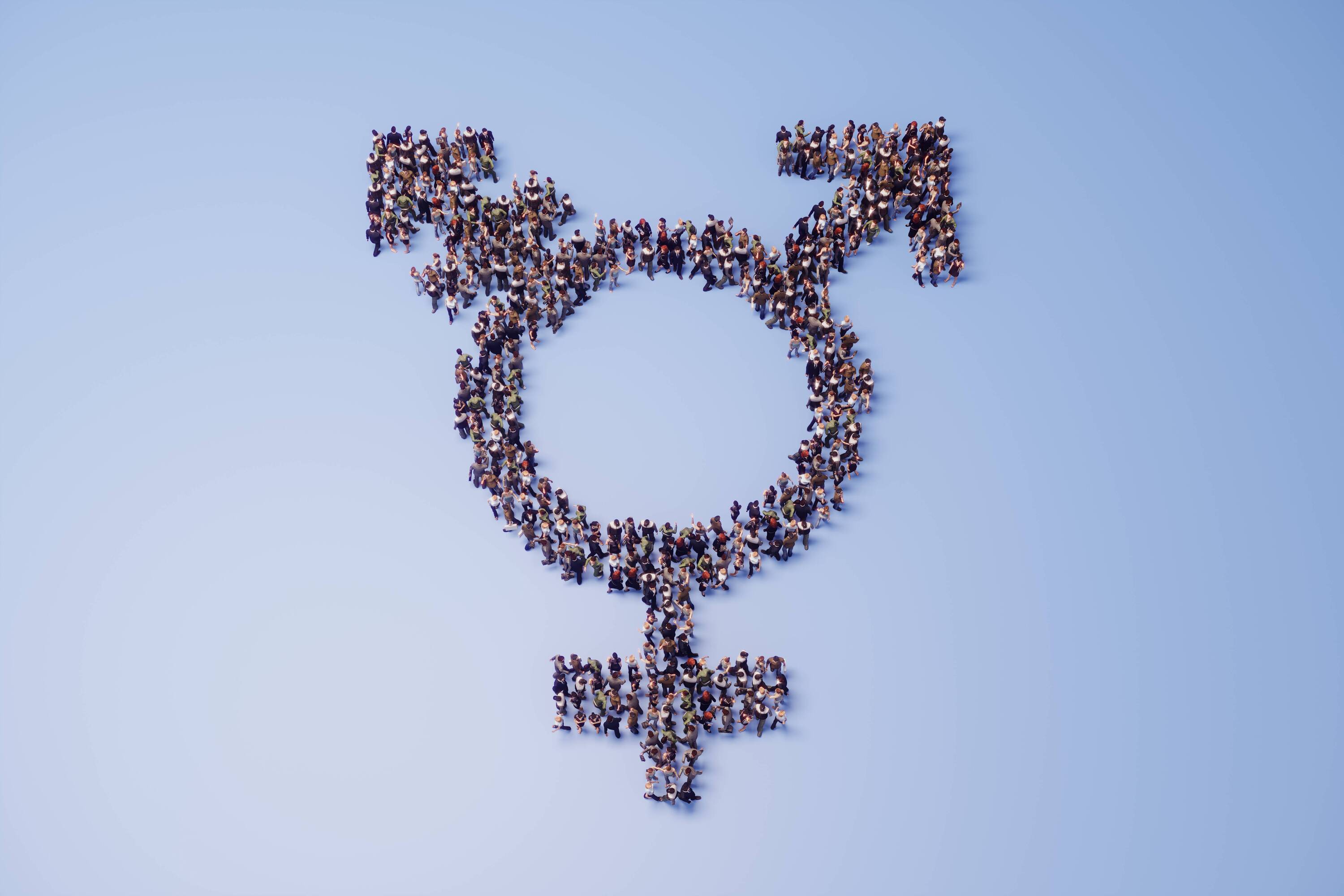 Symbolbild für verschiedene Geschlechter